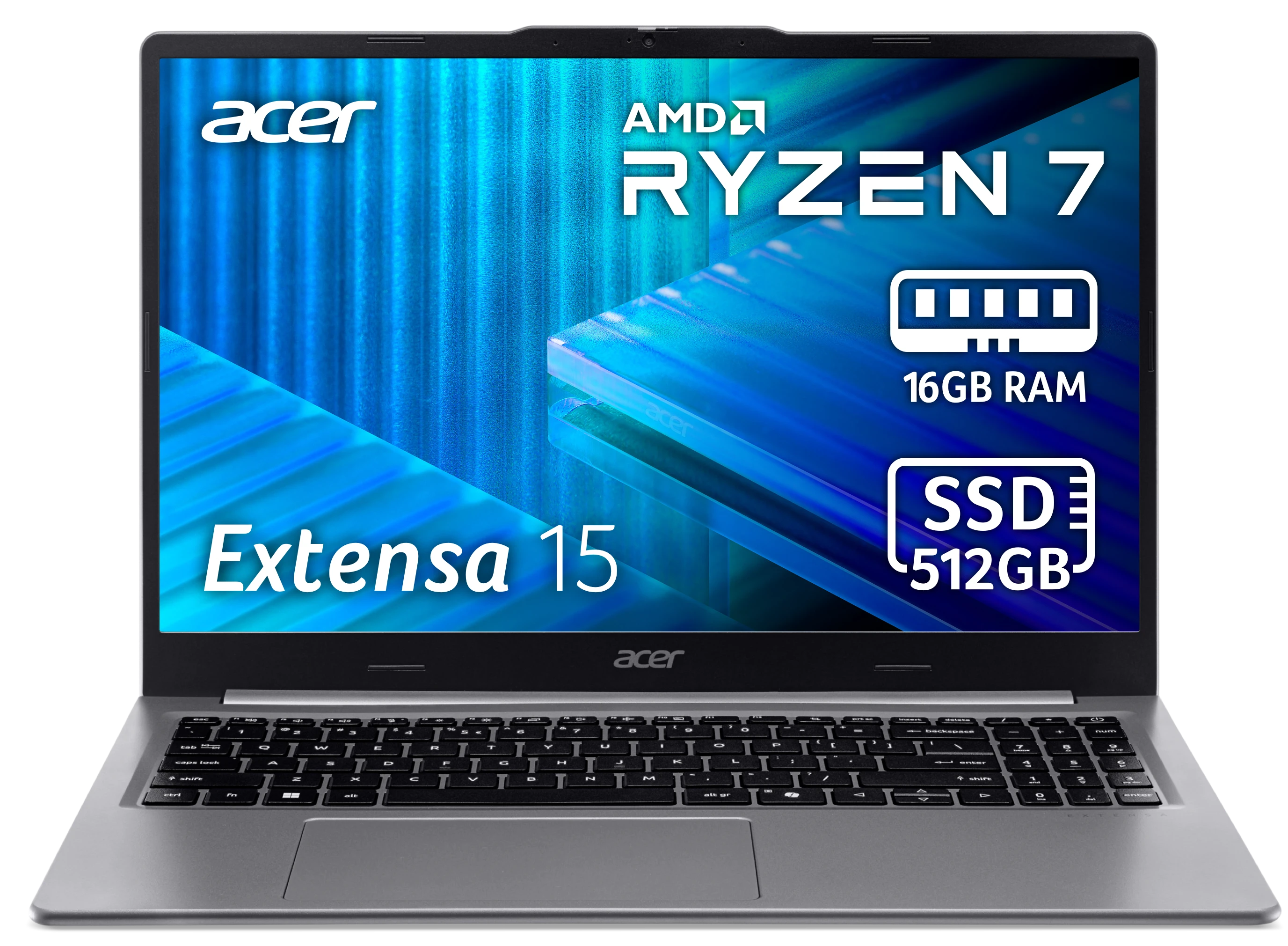 Ноутбук Acer Extensa 15 EXO15-41-R3P7 (NX.EL5EU.009) Lunar Grey